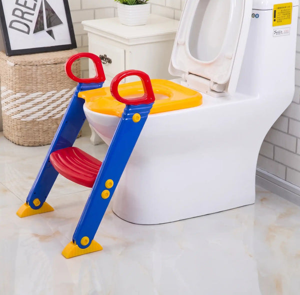 Children Potty Training Toilet Ladder Seat