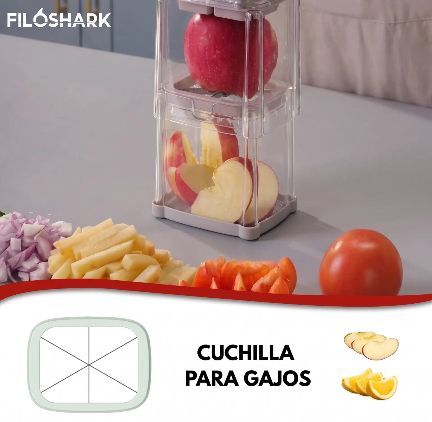 DLC Manual Vegetable Slicer & Chopper