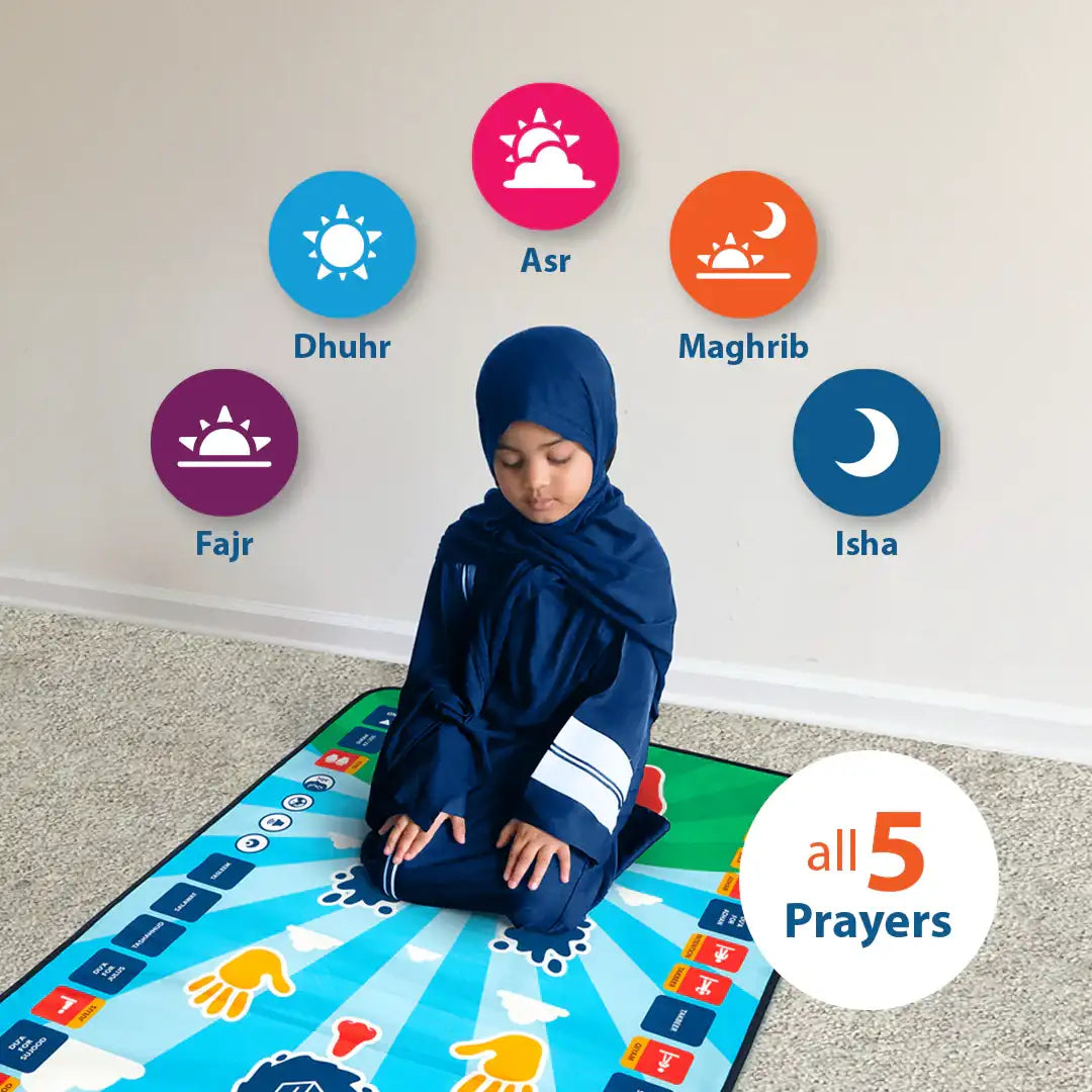 Kids Interactive Prayer Mat | Learn Salah Step by Step
