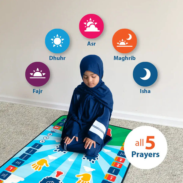 Kids Interactive Prayer Mat | Learn Salah Step by Step