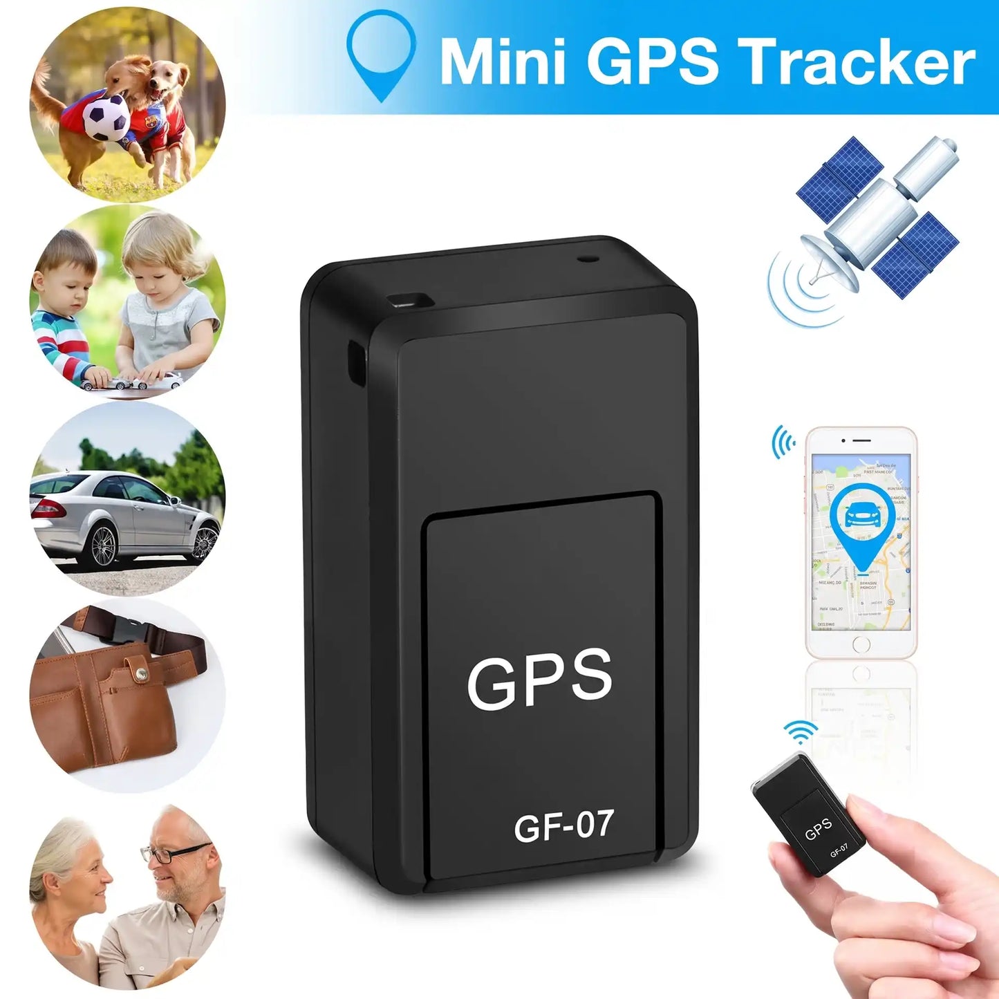 Mini Magnetic GPS Tracker