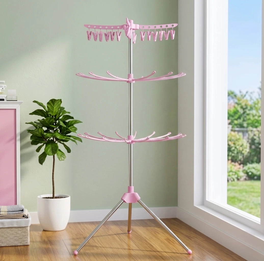 Multifunctional Folding Laundry Drying Organizer