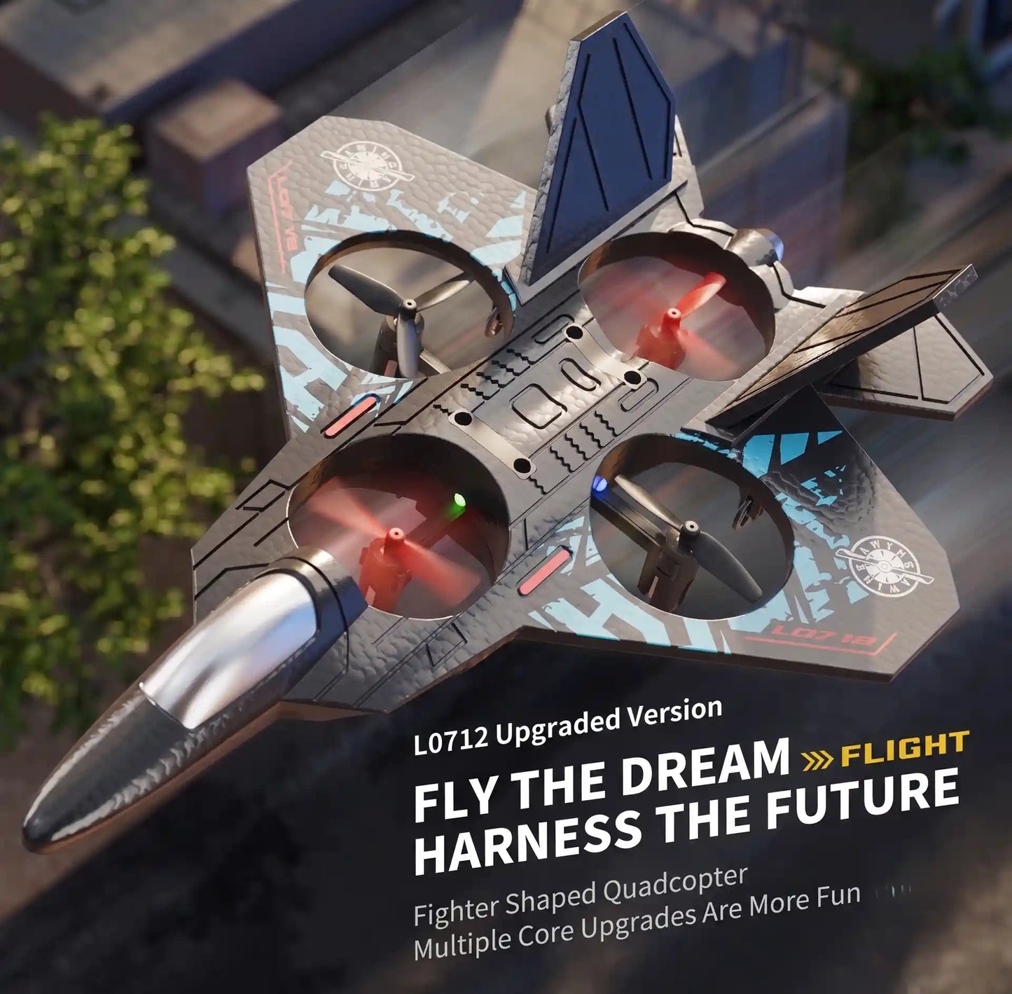 L0712 Remote Control Fighter Jet Aircraft